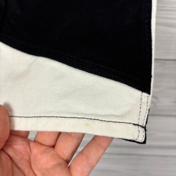 House of Sunny Across The Universe Patchwork Jessie Jeans Black/White Size 4 - Picture 7 of 11